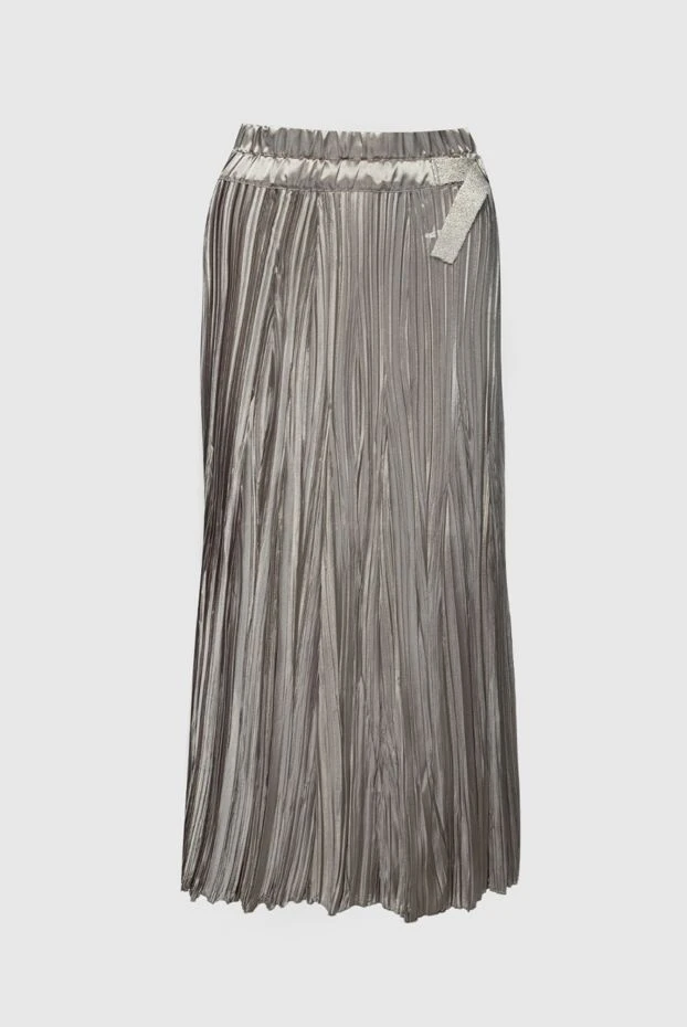 Panicale женские юбка из полиэстера коричневая женская купить с ценами и фото 159051 - фото 1