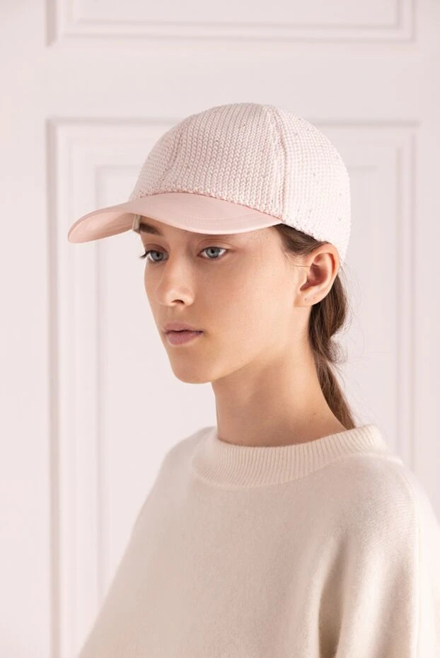 Panicale woman pink cotton cap for women buy with prices and photos 159065 - photo 2