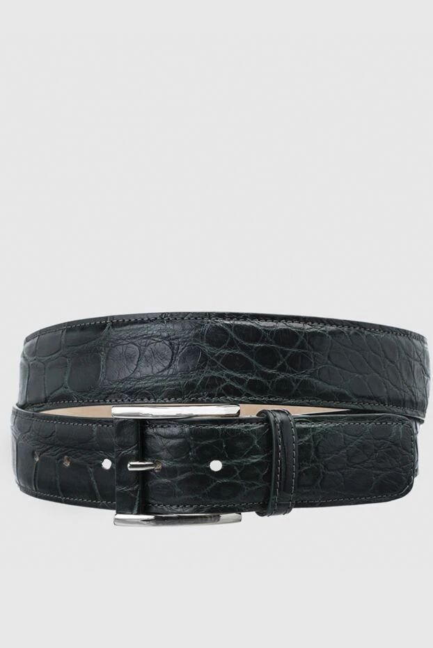 Tardini man green crocodile leather belt for men buy with prices and photos 159104 - photo 1