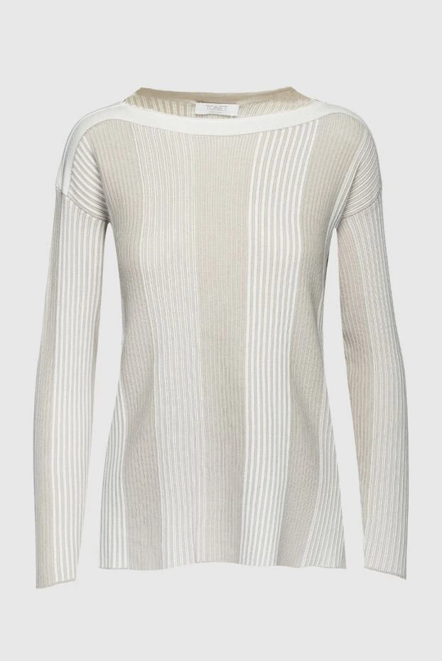 Tonet woman beige jumper for women buy with prices and photos 159110 - photo 1