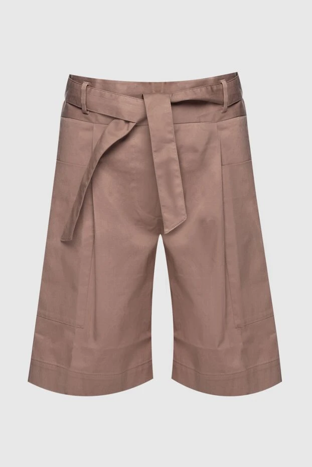 Tonet brown cotton shorts for women 159116 - photo 1