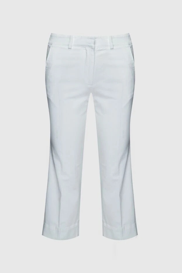 Tonet жіночі штани з бавовни білі жіночі купити фото з цінами 159121 - фото 1