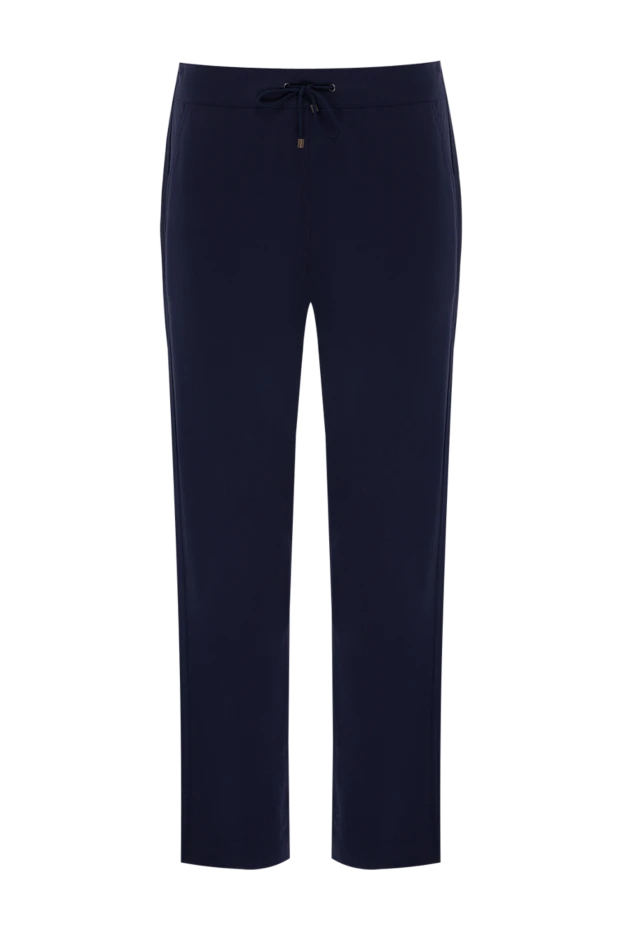 Tonet women's cotton straight-leg blue pants 159125 - photo 1