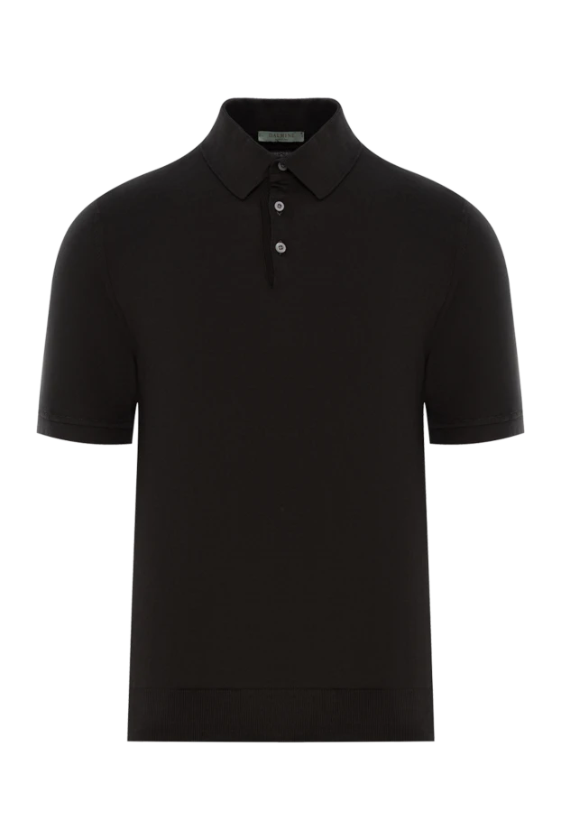 Dalmine beige cotton basic polo shirt for men 196329 - photo 1