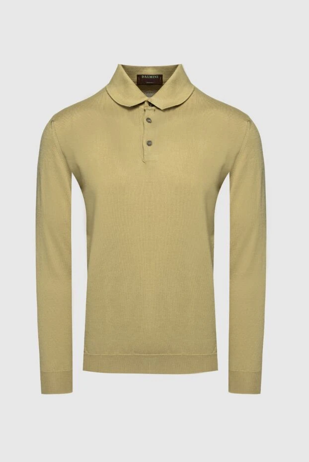 Dalmine man cotton long sleeve polo beige for men buy with prices and photos 159154 - photo 1