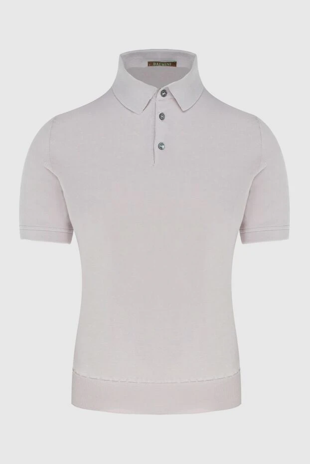 Dalmine polo made of cotton white for men 196516 - photo 1