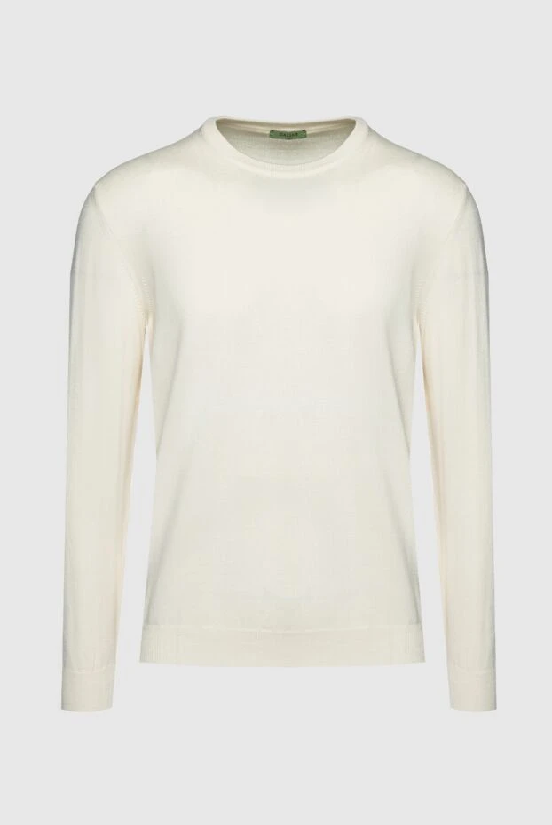 Dalmine white cotton jumper for men 159169 - photo 1