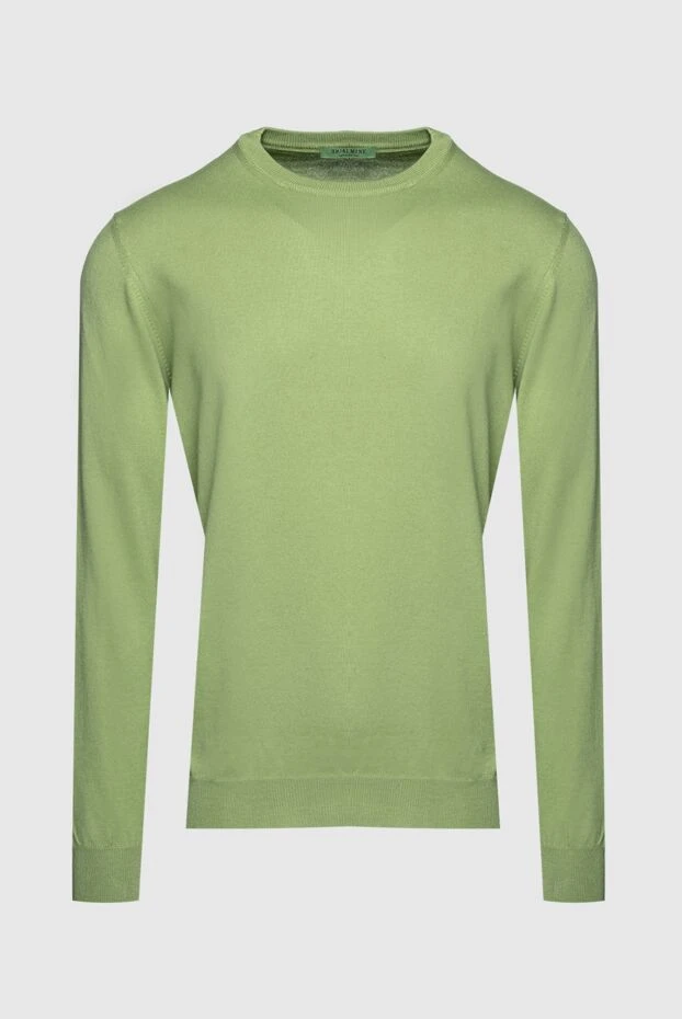 Dalmine green cotton jumper for men 159175 - photo 1