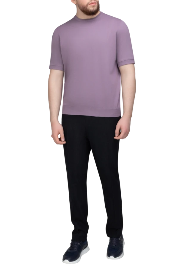 Dalmine man pink short sleeve cotton jumper for men buy with prices and photos 159185 - photo 2