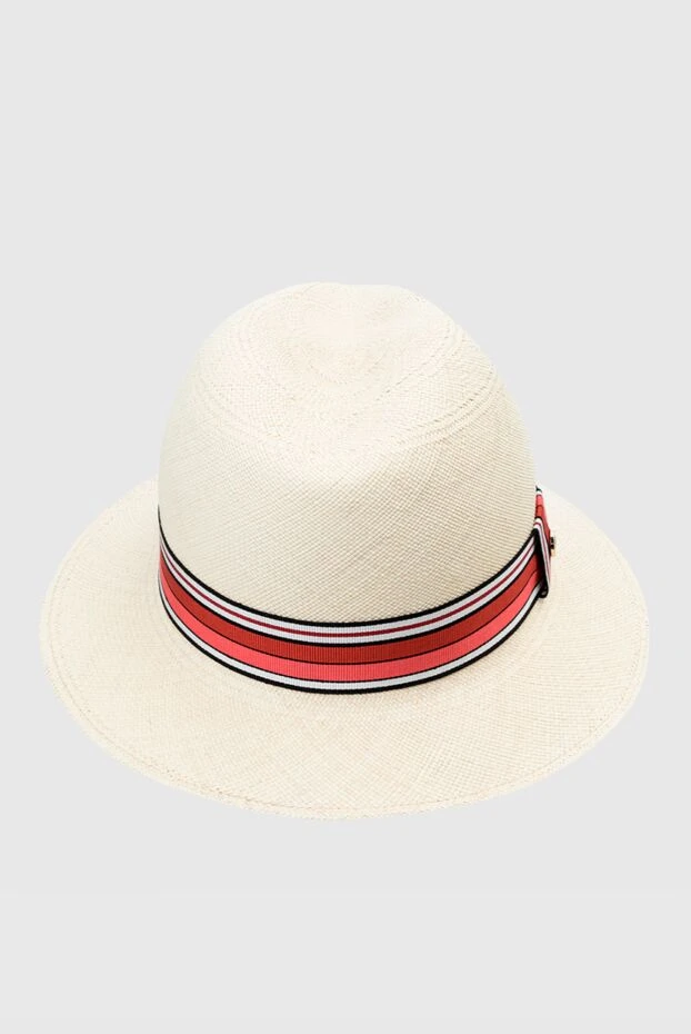 Loro Piana женские шляпка из соломки белая женская купить с ценами и фото 159207 - фото 1