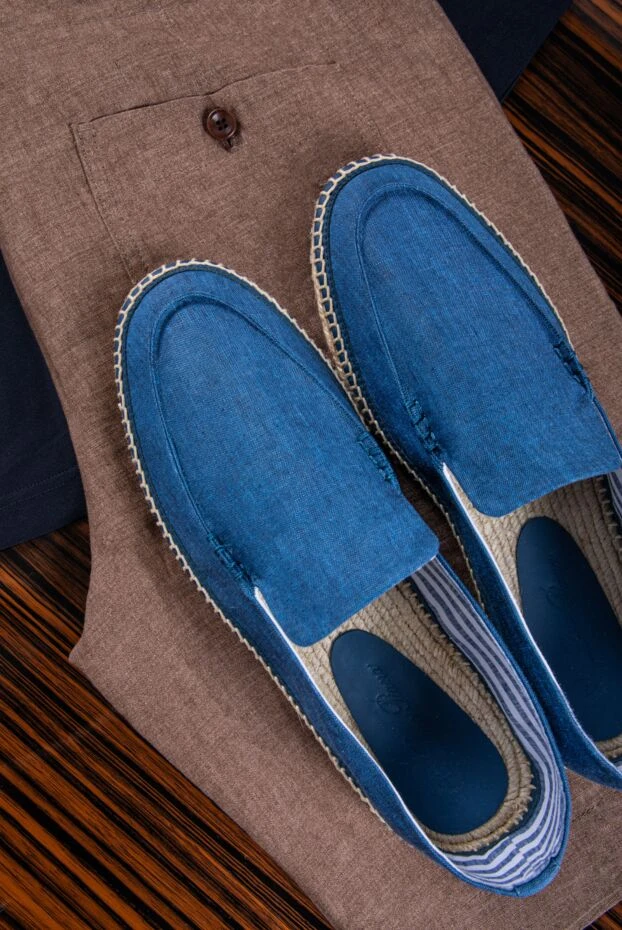 Loro Piana men's linen shorts brown classic summer 159220 - photo 2