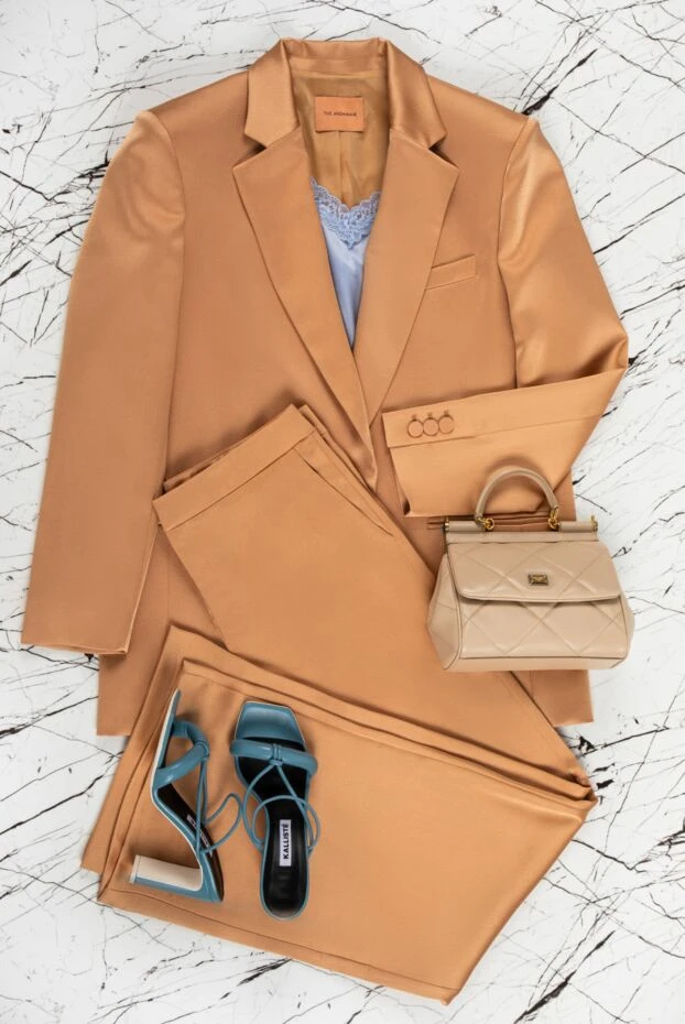 The Andamane polyester beige pantsuit for women 159227 - photo 2