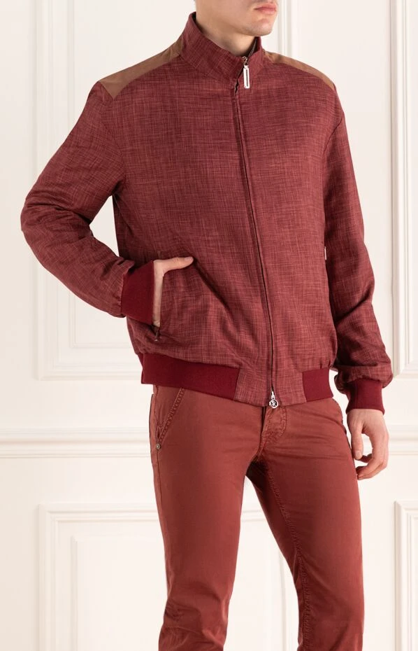 Stefano Ricci red silk jacket for men 159247 - photo 3