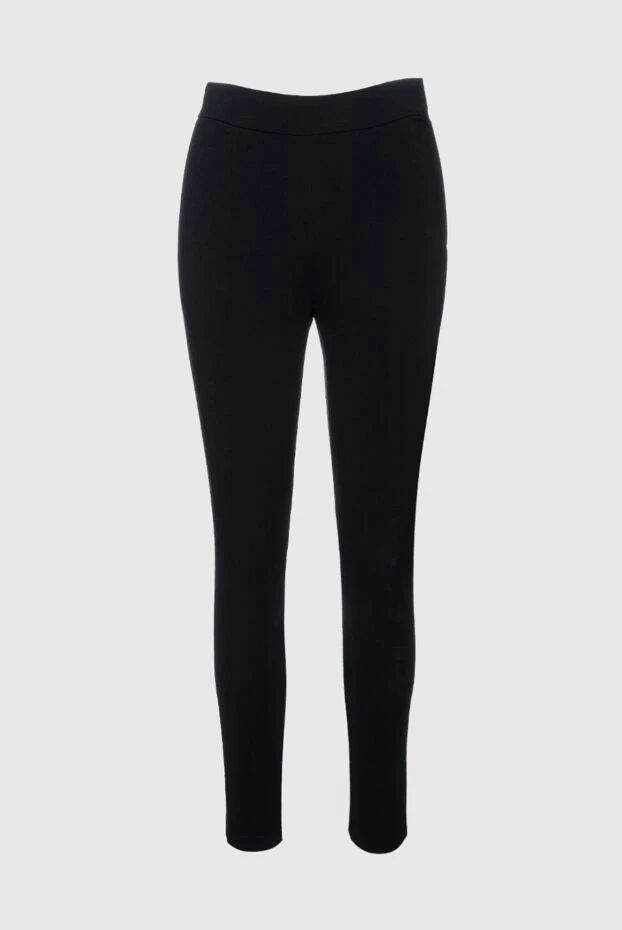 Dolce & Gabbana woman black viscose and acetate trousers for women buy with prices and photos 159314 - photo 1