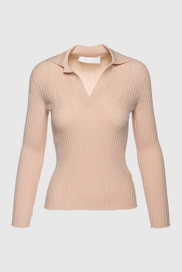 DROMe woman beige viscose and polyamide jumper for women buy with prices and photos 159325 - photo 1