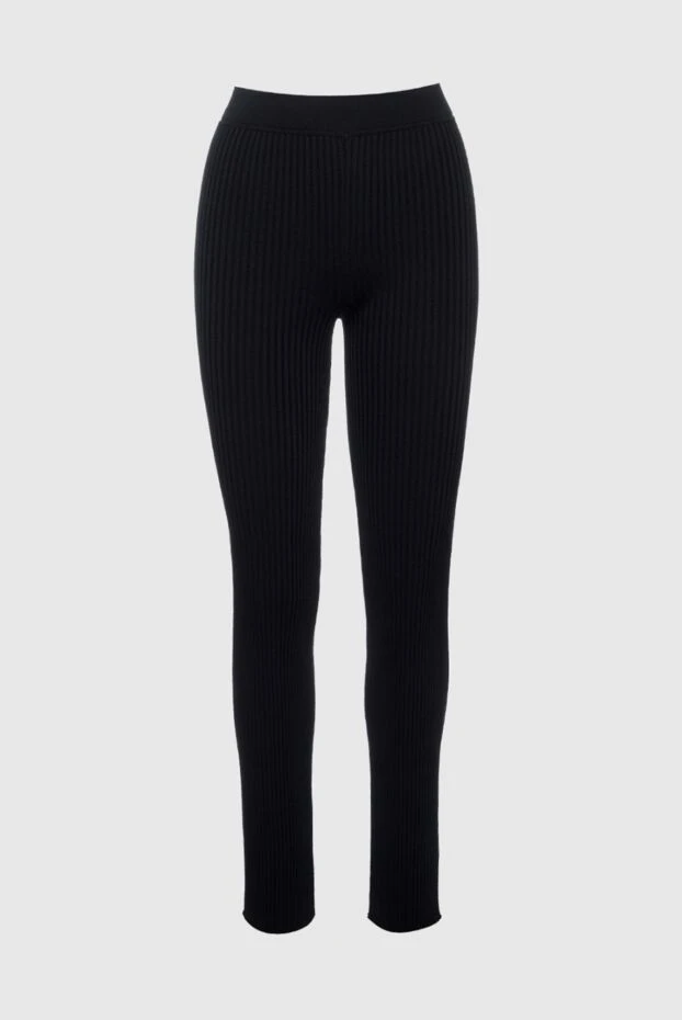 DROMe woman black viscose and polyamide trousers for women buy with prices and photos 159327 - photo 1