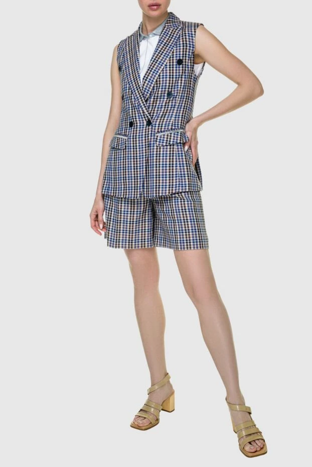 Rocco Ragni woman blue women's suit with shorts buy with prices and photos 159351 - photo 2