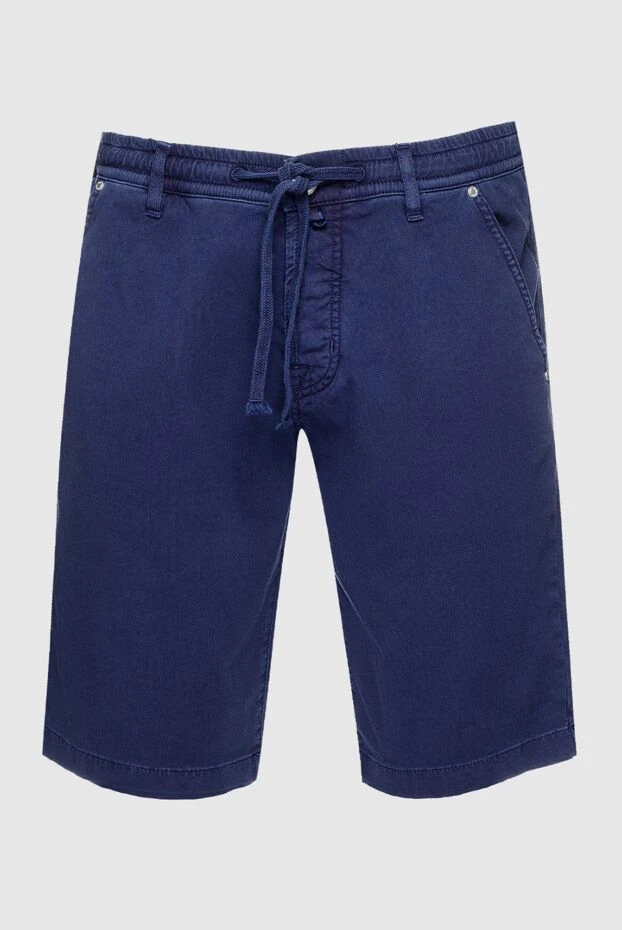 Jacob Cohen мужские шорты из хлопка синие мужские купить с ценами и фото 159362 - фото 1
