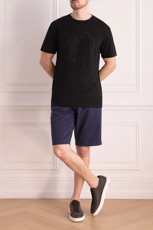 Jacob Cohen man blue cotton shorts for men buy with prices and photos 159362 - photo 2