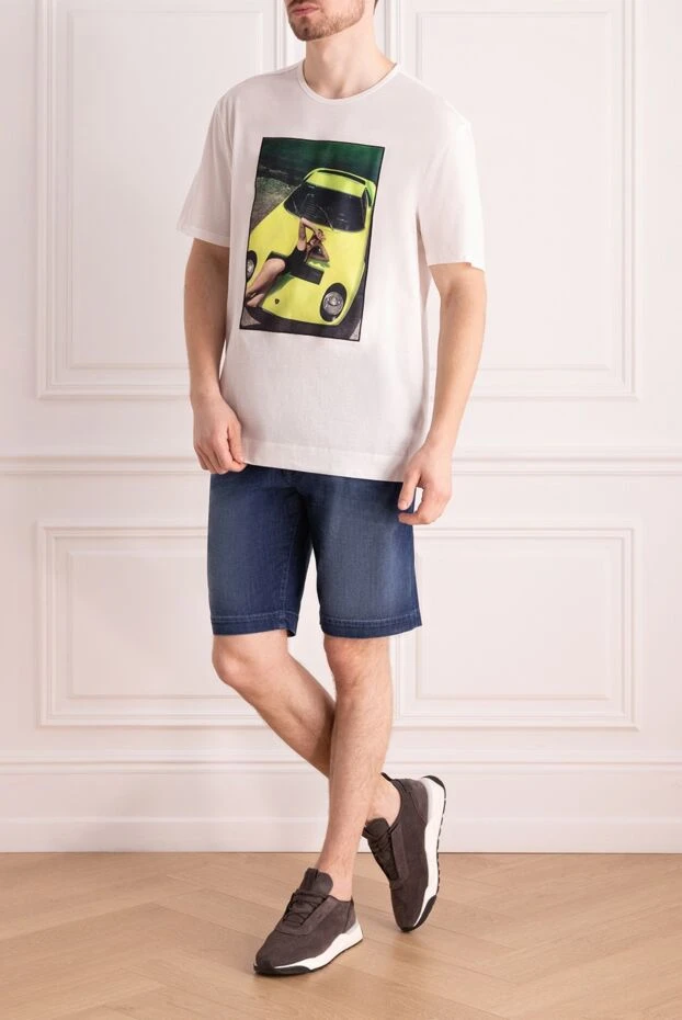 Jacob Cohen man shorts blue for men buy with prices and photos 159363 - photo 2