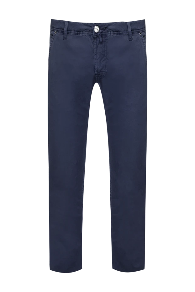 Jacob Cohen man blue cotton jeans for men buy with prices and photos 159372 - photo 1