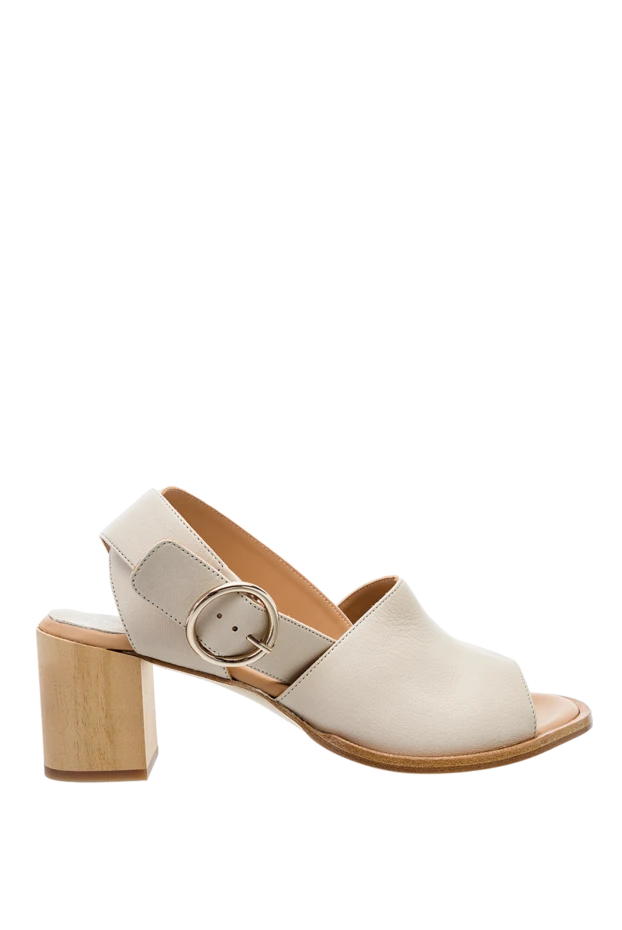 Paloma Barcelo woman beige leather sandals for women 159376 - photo 1