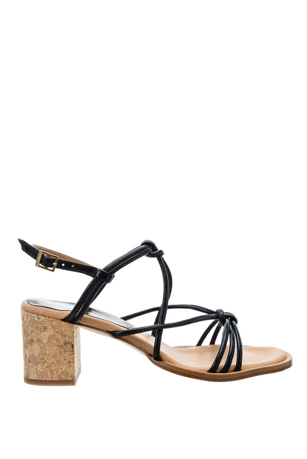 Paloma Barcelo woman black leather sandals for women 159379 - photo 1