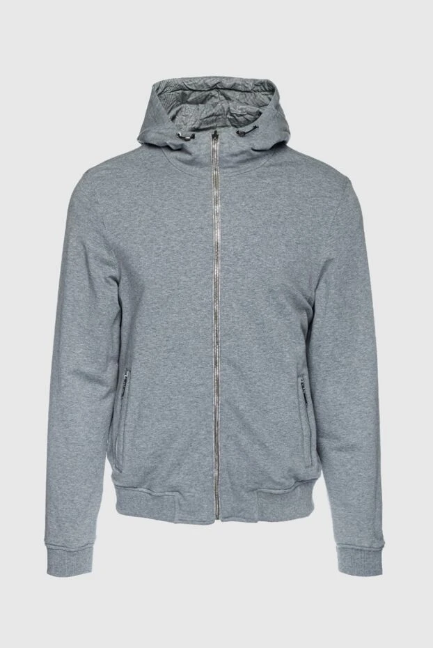Moorer man cotton and elastane jacket gray for men buy with prices and photos 159384 - photo 1