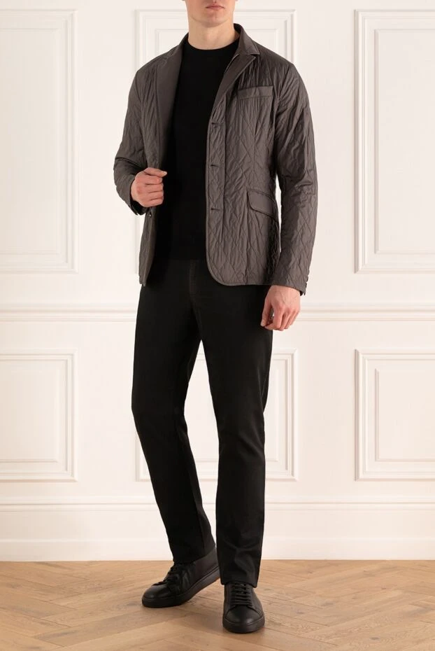Moorer man gray polyamide jacket for men buy with prices and photos 159399 - photo 2