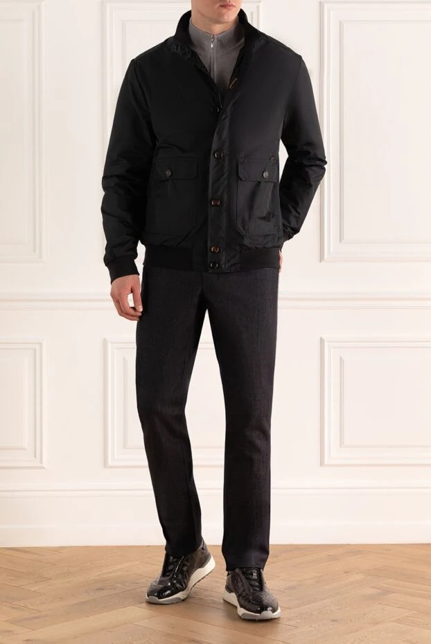 Moorer мужские куртка из полиамида и полиуретана черная мужская купить с ценами и фото 159407 - фото 2