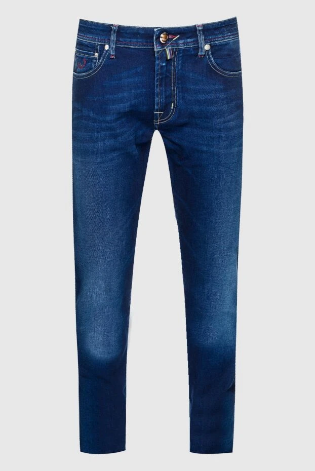 Jacob Cohen man cotton and polyester jeans blue for men buy with prices and photos 159441 - photo 1