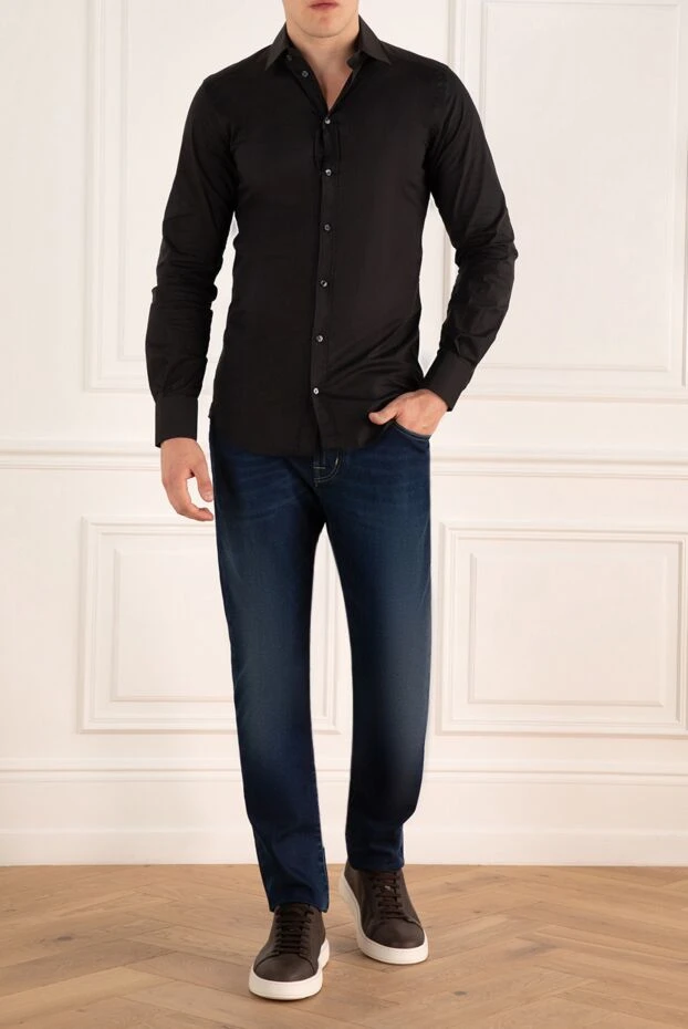 Jacob Cohen man cotton and polyester jeans blue for men buy with prices and photos 159441 - photo 2