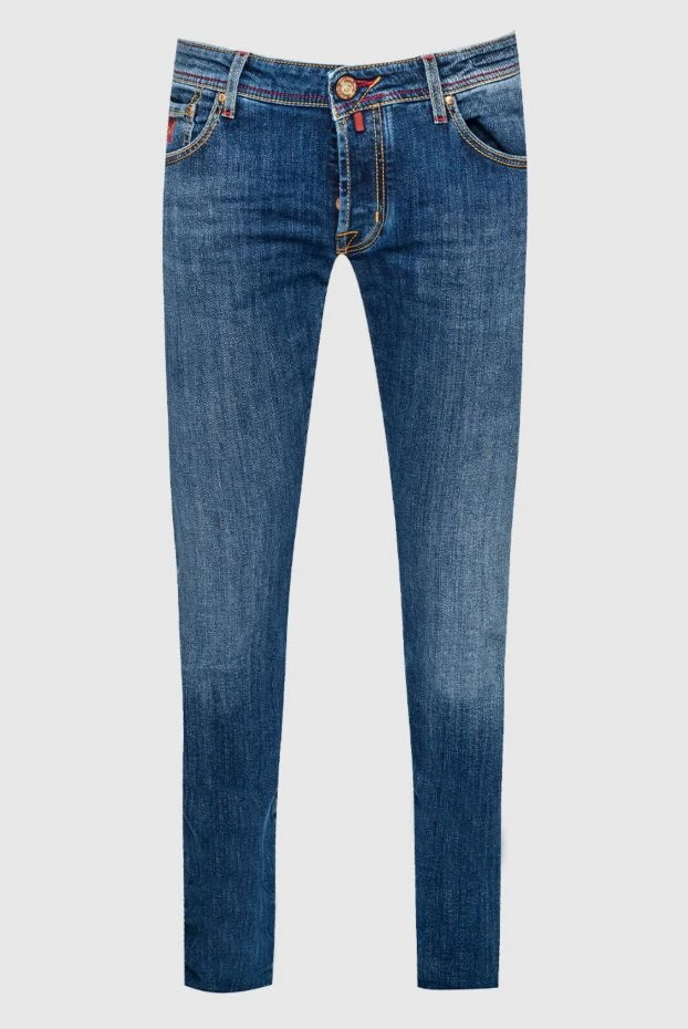 Jacob Cohen man cotton and polyester jeans blue for men buy with prices and photos 159455 - photo 1