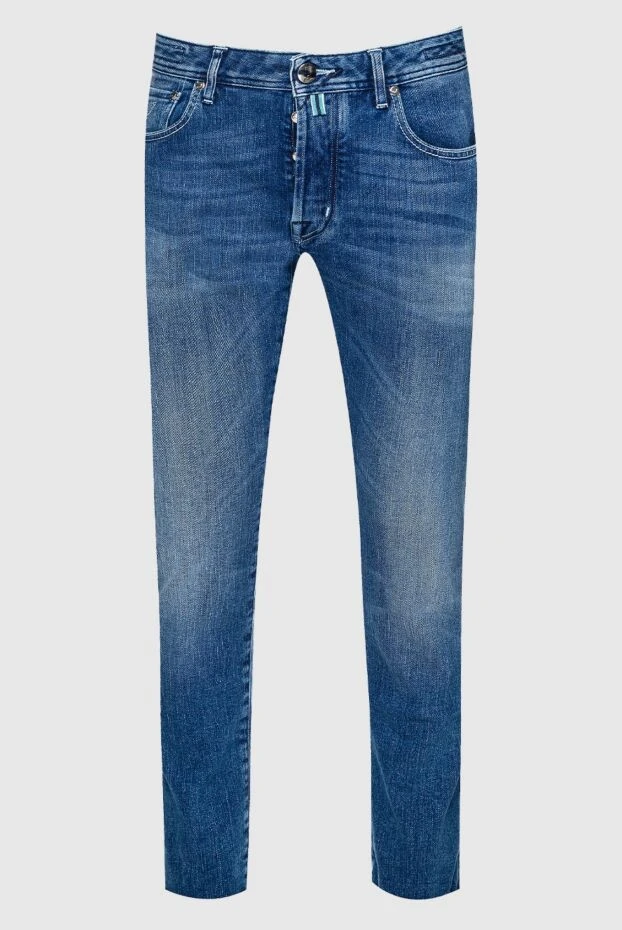 Jacob Cohen man blue cotton jeans for men buy with prices and photos 159463 - photo 1