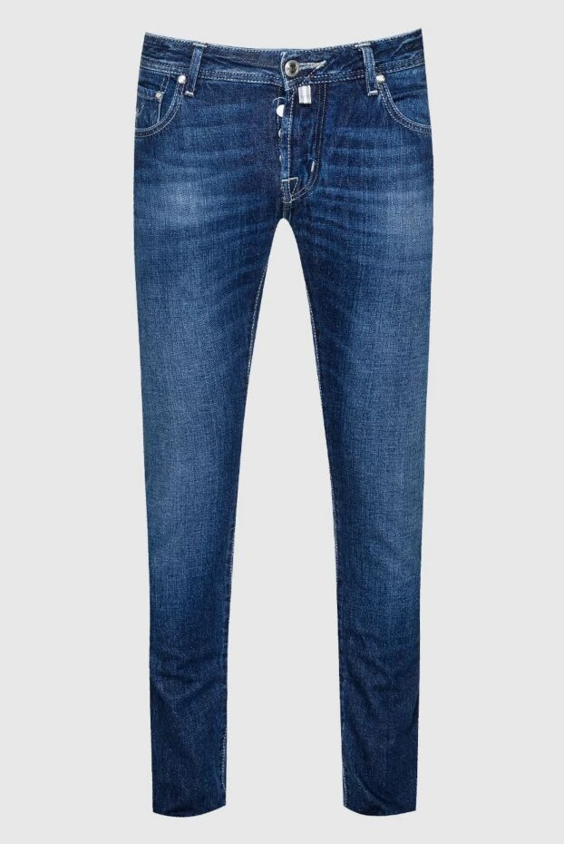 Jacob Cohen man blue cotton jeans for men buy with prices and photos 159464 - photo 1