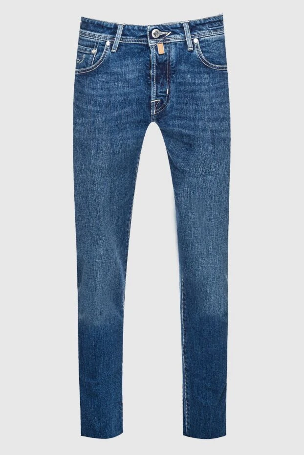 Jacob Cohen man blue cotton jeans for men buy with prices and photos 159466 - photo 1