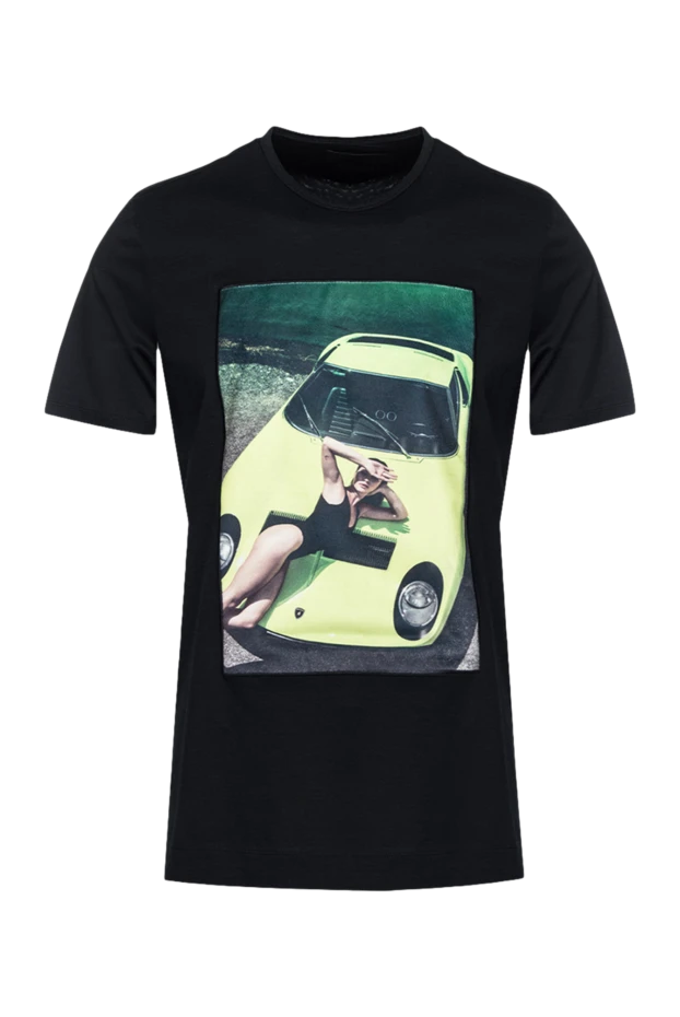 Limitato black cotton t-shirt for men 159472 - photo 1