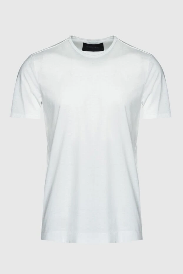 Limitato мужские футболка из хлопка белая мужская купить с ценами и фото 159473 - фото 1