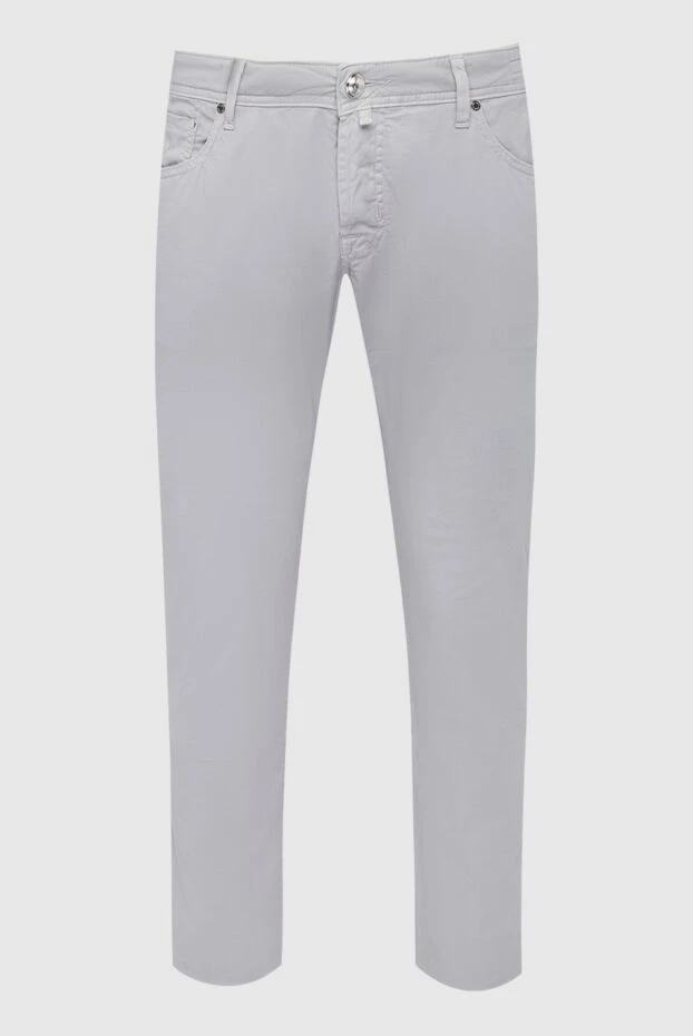 Jacob Cohen man gray cotton jeans for men buy with prices and photos 159519 - photo 1