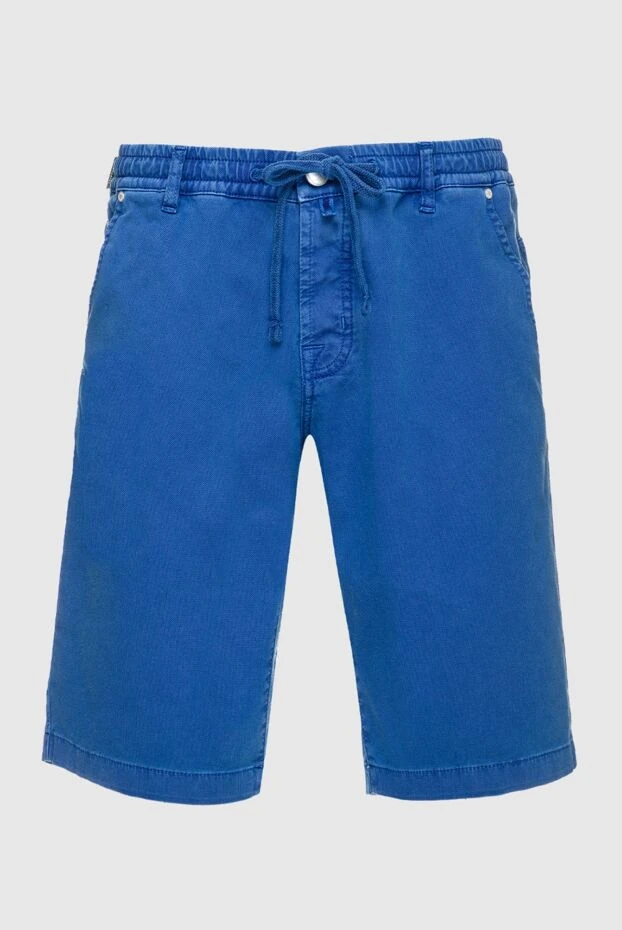 Jacob Cohen man blue cotton shorts for men buy with prices and photos 159522 - photo 1