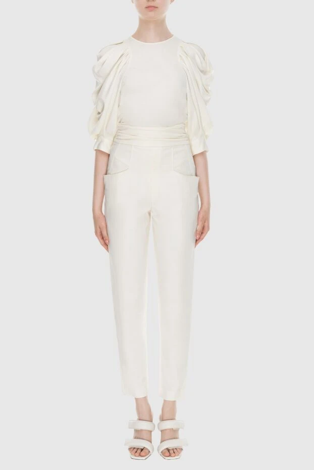 Isabel Marant woman white women's trouser suit made of lyocell and elastane buy with prices and photos 159525 - photo 2