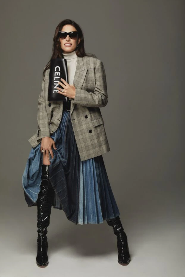 Isabel Marant women's gray viscose and cotton trouser suit 159527 - photo 2