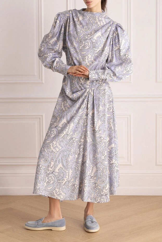 Isabel Marant жіночі сукня з ліоцелу сіра жіноча купити фото з цінами 159529 - фото 2