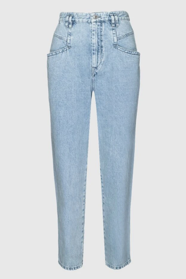 Isabel Marant женские джинсы из хлопка голубые женские купить с ценами и фото 159534 - фото 1