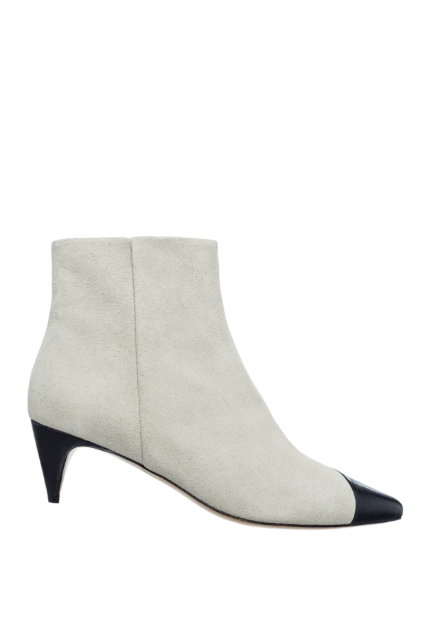 Isabel Marant woman white leather and suede ankle boots for women buy with prices and photos 159537 - photo 1