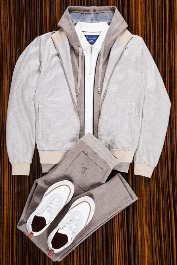 Billionaire knitted wool tracksuit with slit pockets 159543 - photo 2