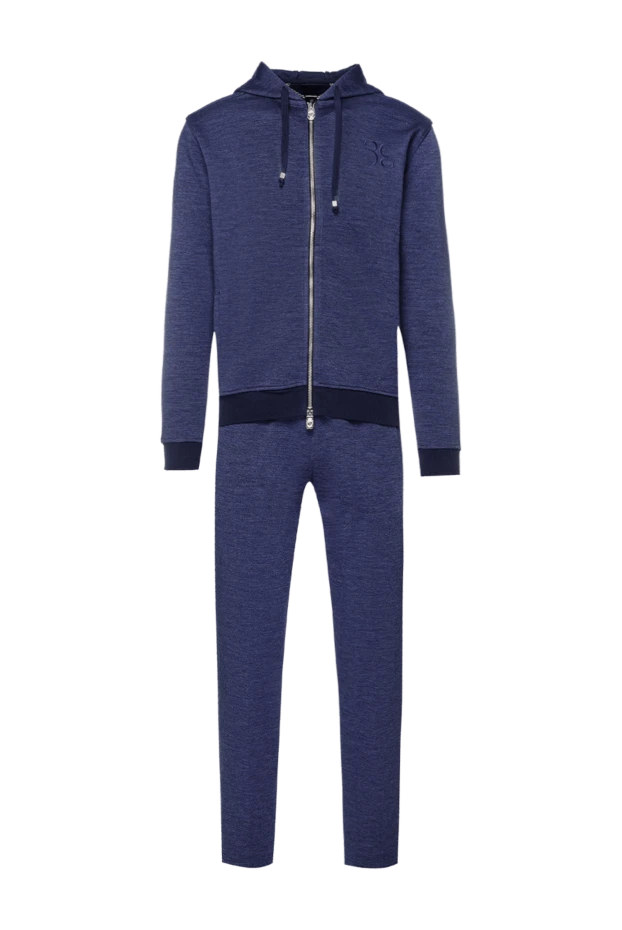 Billionaire sports suit for men made of wool blue 159548 - photo 1