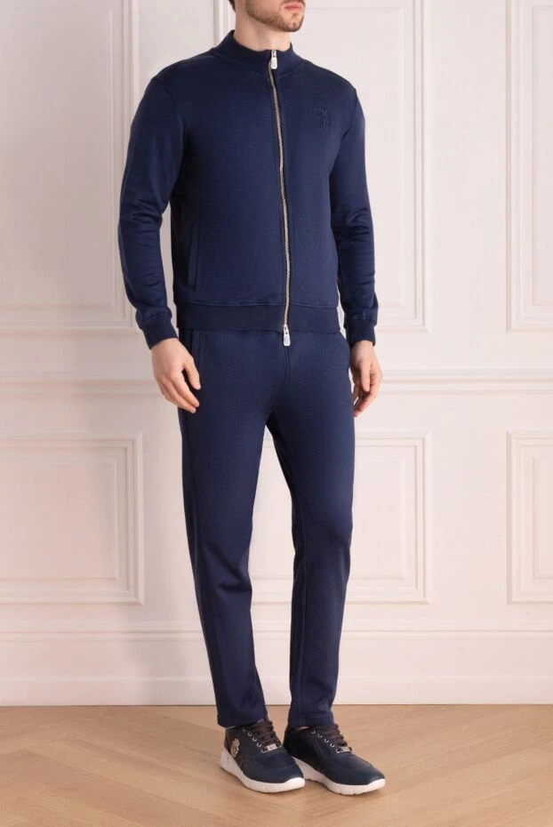 Billionaire man men's silk sports suit blue buy with prices and photos 159551 - photo 2