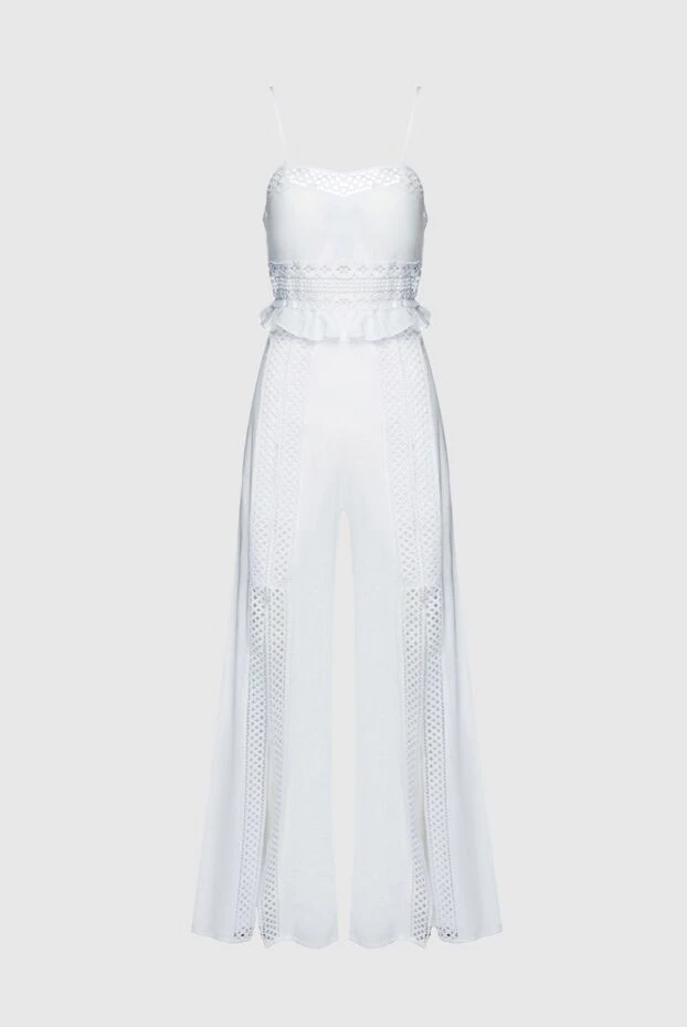Charo Ruiz woman white cotton and polyester overalls for women buy with prices and photos 159554 - photo 1