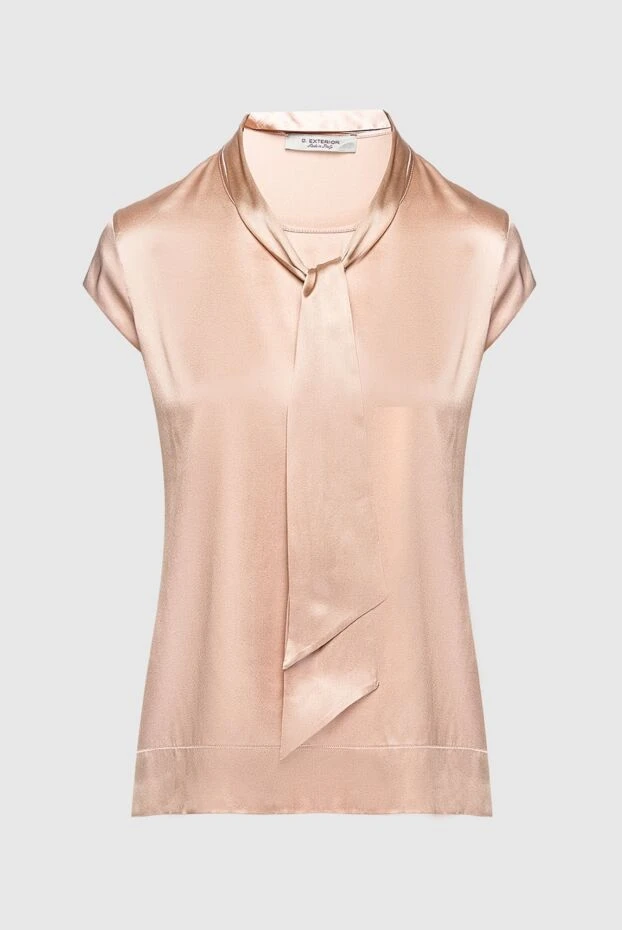 D.Exterior woman beige silk blouse for women buy with prices and photos 159603 - photo 1